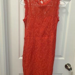 S&D Colo Red Lace Dress